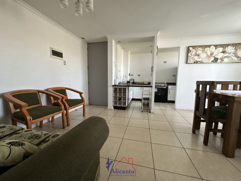 Departamento amoblado Condominio Gabriela Mistral Oriente